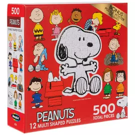Peanuts Multi-Shaped Puzzles