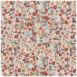 Earth Botanical Cotton Calico Fabric