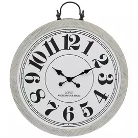 Round Wall Clock With Handle