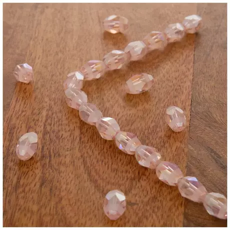 Ombre Round Cracked Glass Beads - 8mm, Hobby Lobby