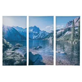 Colorado Mountains Canvas Wall Decor Set