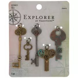 Steampunk Metal Keys