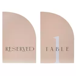 Table Numbers & Place Card Holders