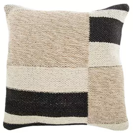 Neutral Color Block Pillow