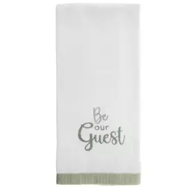 Be Our Guest Velour Hand Towel
