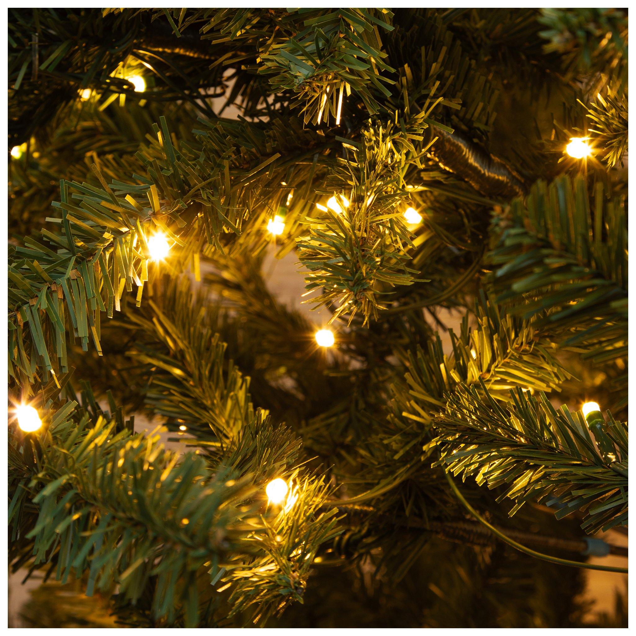 Brookwood Fir Pre-Lit Christmas Tree - 7.5 ft view 5