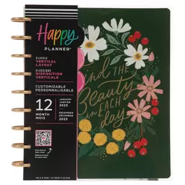 2025 Blooms & Bouquets Happy Planner - 12 Months