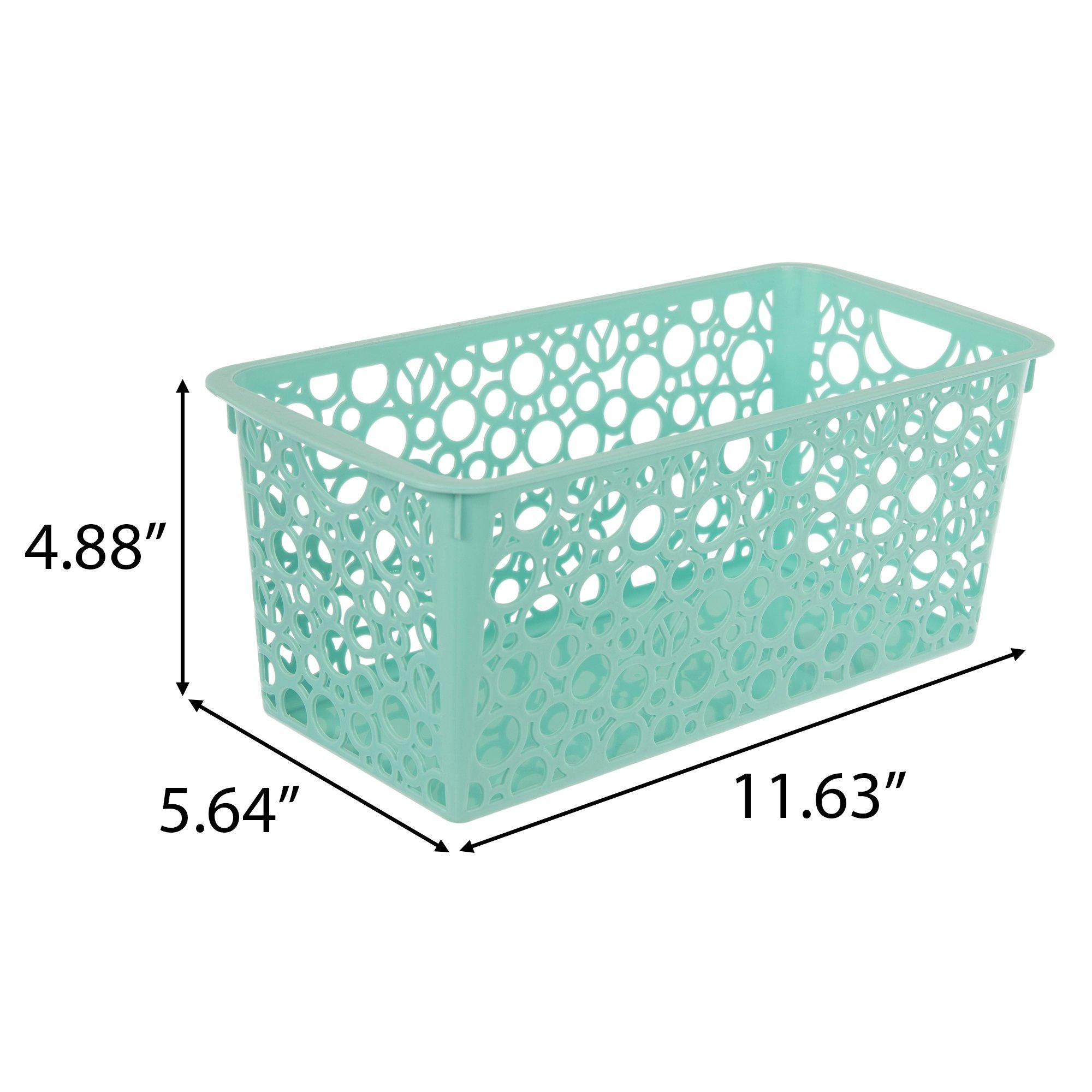 Circle Cutout Storage Bin