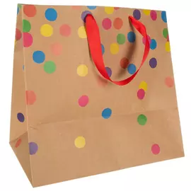 Confetti Kraft Gift Bag