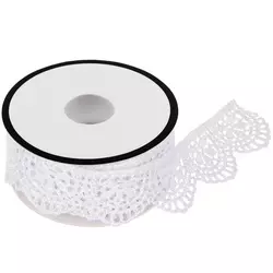 Offray 7/8 x 9' Sports Single Faced Satin Ribbon - White Volleyball - Ribbon & Deco Mesh - Crafts & Hobbies