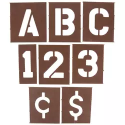 Number & Letter Stencils