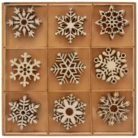 Wood Snowflakes