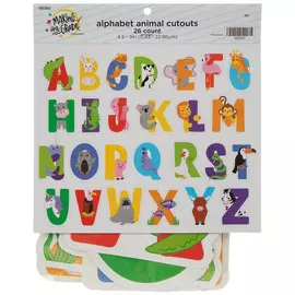 Alphabet Animal Cutouts