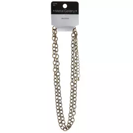 Large Cable Chain Necklace - 30"