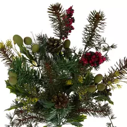 Christmas Flower Bushes & Greenery