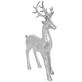 Elegant Wood Look Reindeer