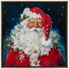 Santa Claus Canvas Wall Decor