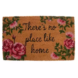 There's No Place Like Home Coir Doormat