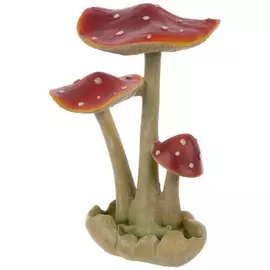 Red & White Polka Dot Mushrooms