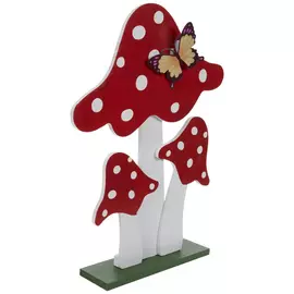 Red & White Mushroom Stand