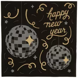 Happy New Year Foil Napkins