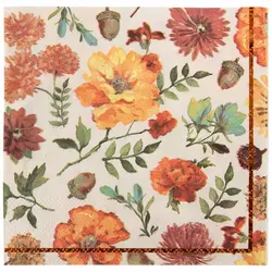 Thanksgiving Paper Plates & Napkins