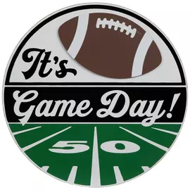 It's Game Day Wood Wall Decor