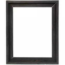 29x23 Contemporary Antique Silver Complete Wood Picture Frame with UV Acrylic, Foam Board Backing, & Hardware