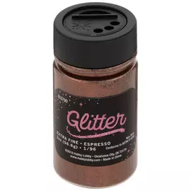 Espresso Extra Fine Glitter - 2 Ounces