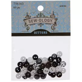 Mini Polka Dot Buttons - 8mm