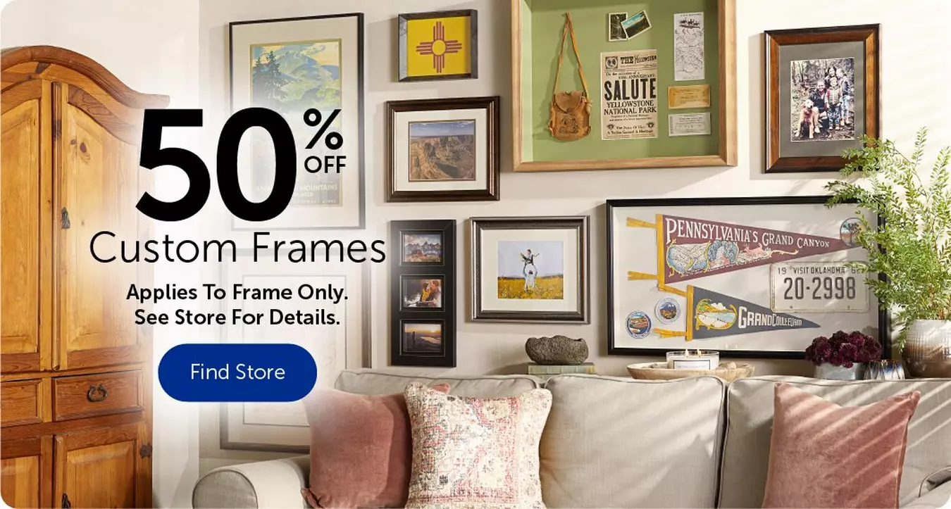 Online Custom Picture Frames & Art Framing