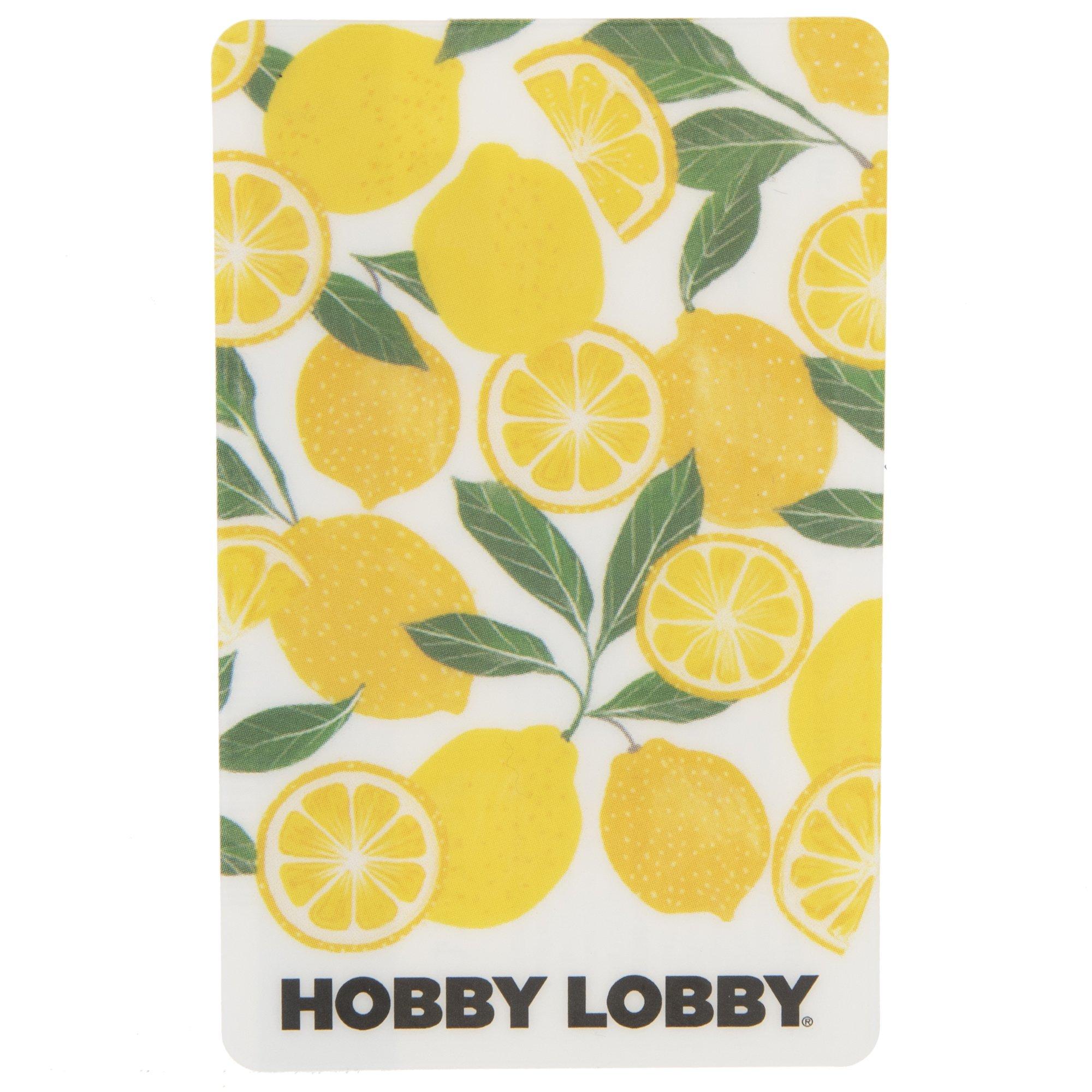 Lemons Gift Card Hobby Lobby gclemons