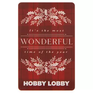 Most Wonderful Time Of Year Gift Card