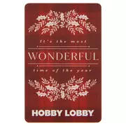 Most Wonderful Time Of Year Gift Card