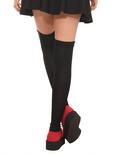 LOVEsick Black Over-The-Knee Socks, , alternate