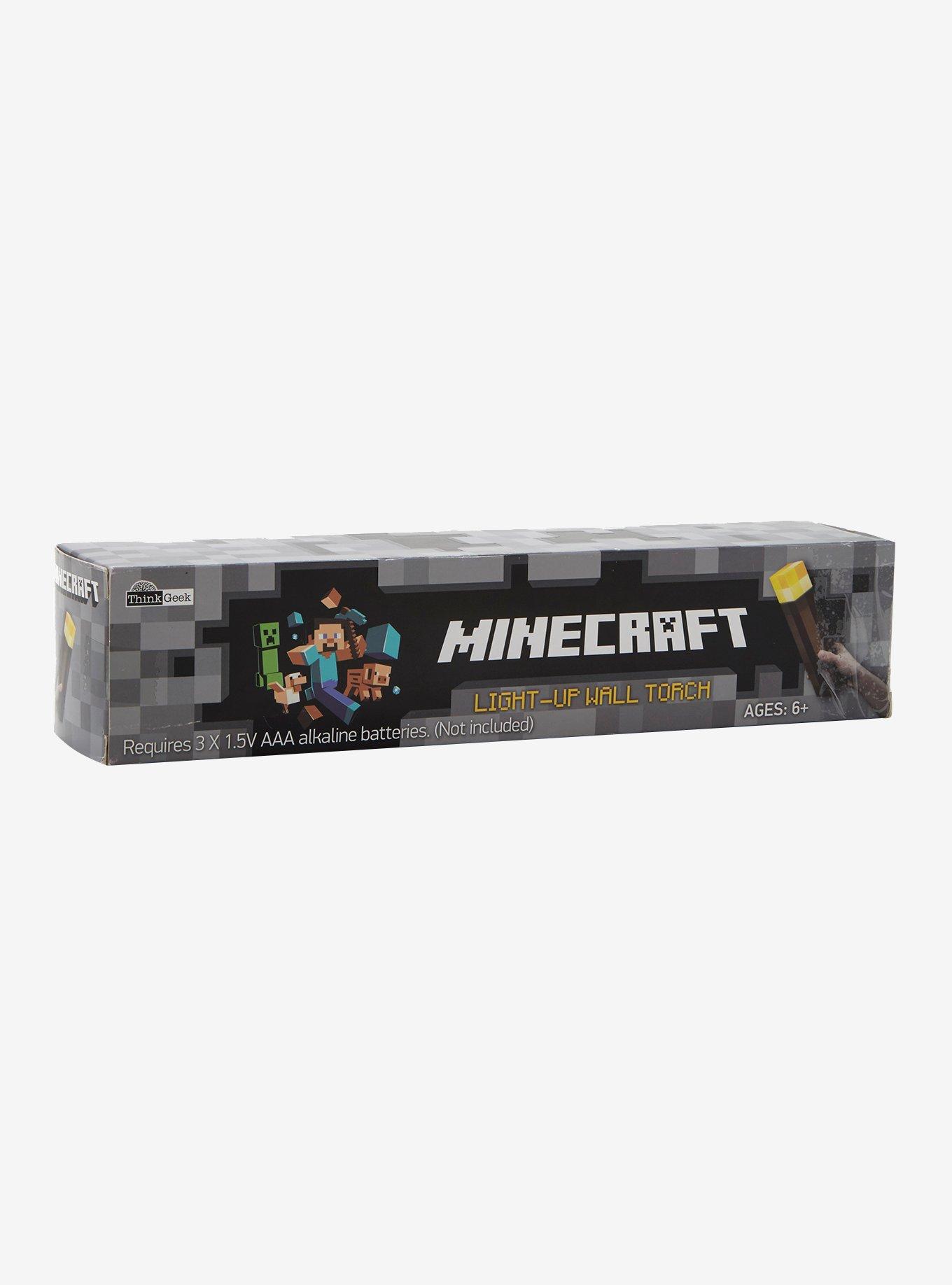 Minecraft Light-Up Wall Torch, , alternate