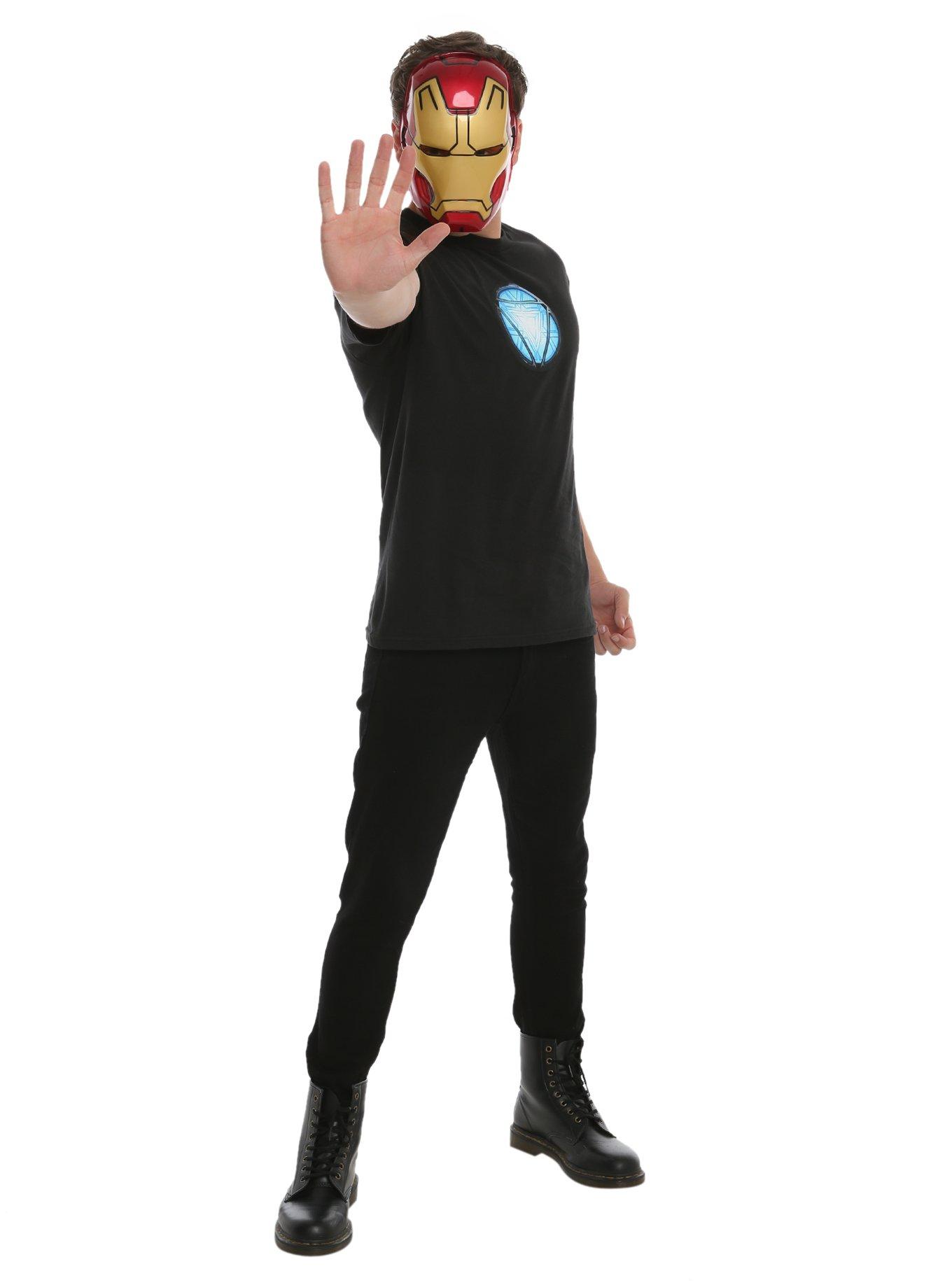 Marvel Iron Man Arc Reactor Cosplay T-Shirt, , alternate