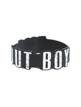 Fall Out Boy Logo Die-Cut Rubber Bracelet, , alternate