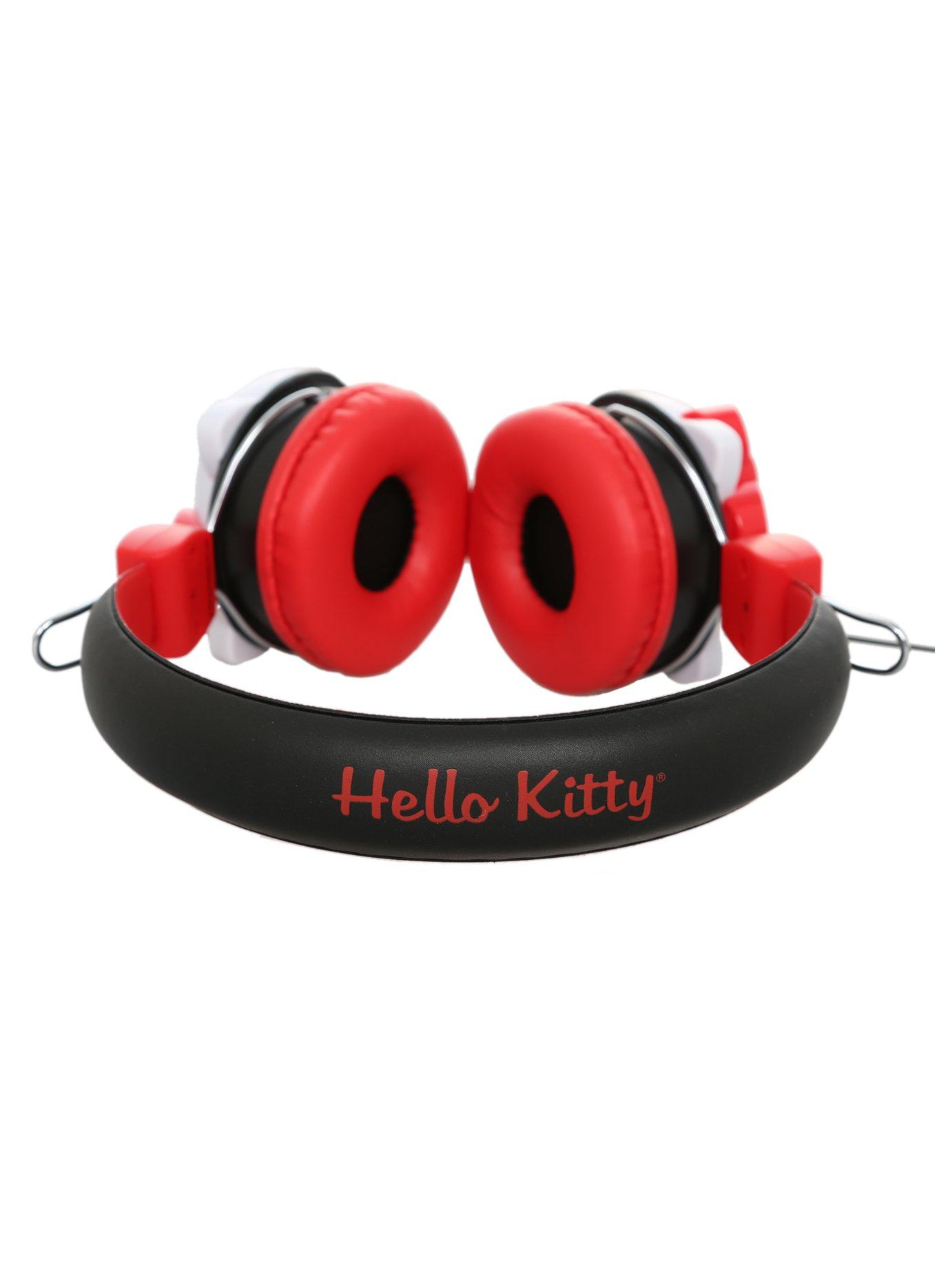 Hello Kitty Molded Face Headphones, , alternate