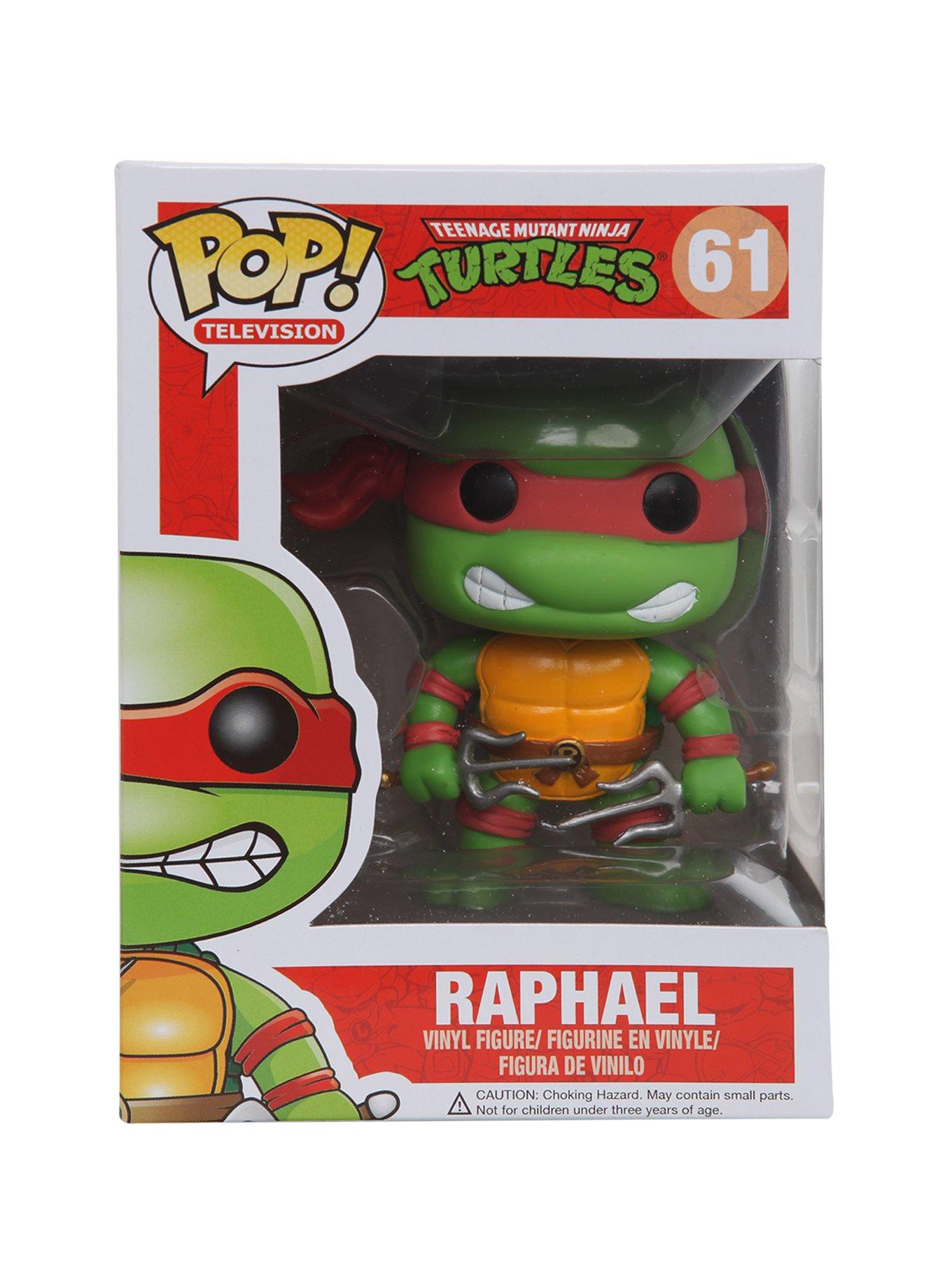 Teenage Mutant Ninja Turtles Pop! Television Raphael Vinyl Figure, , alternate