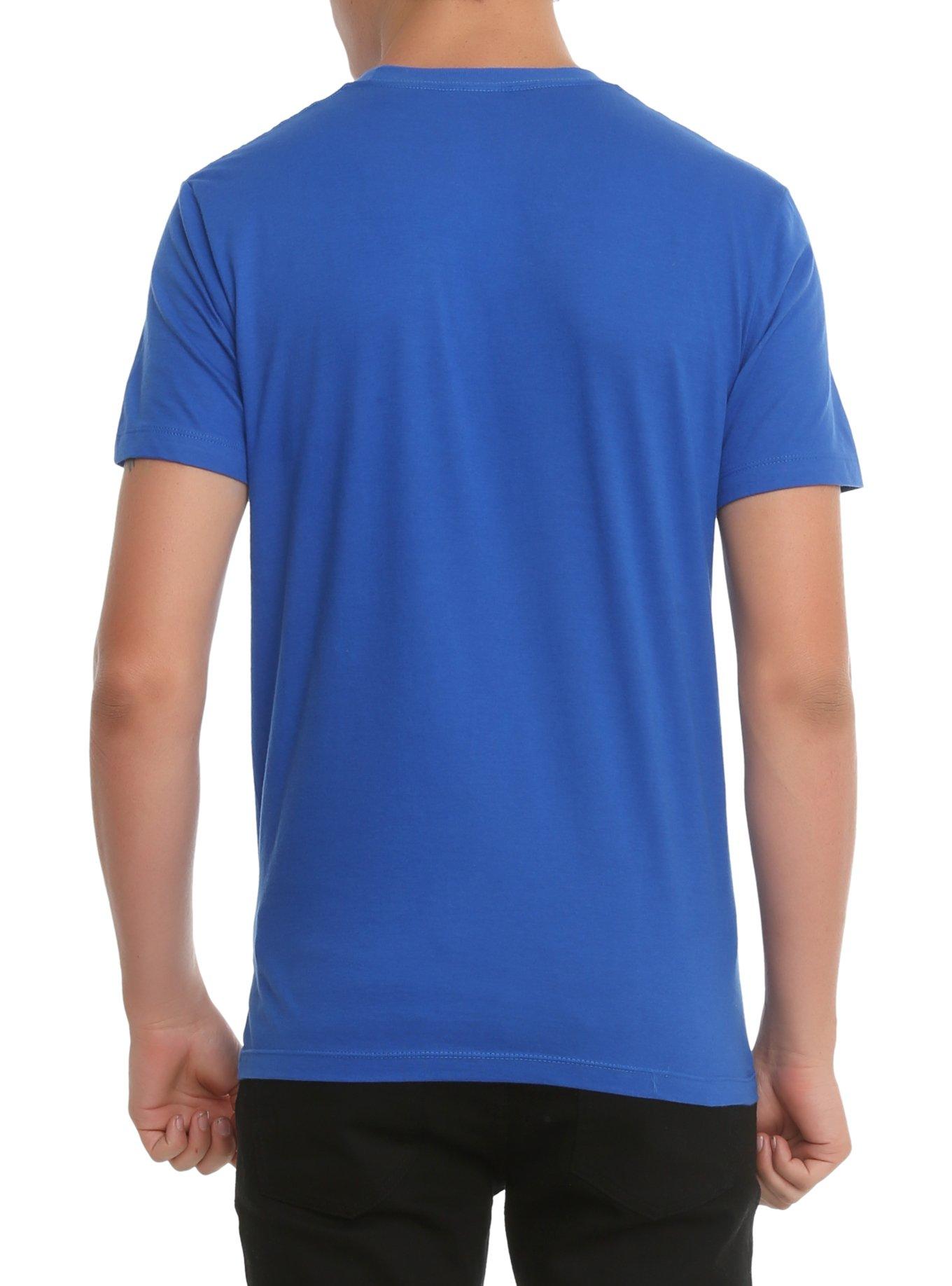 Mighty Morphin Power Rangers Blue Ranger Cosplay T-Shirt, , alternate