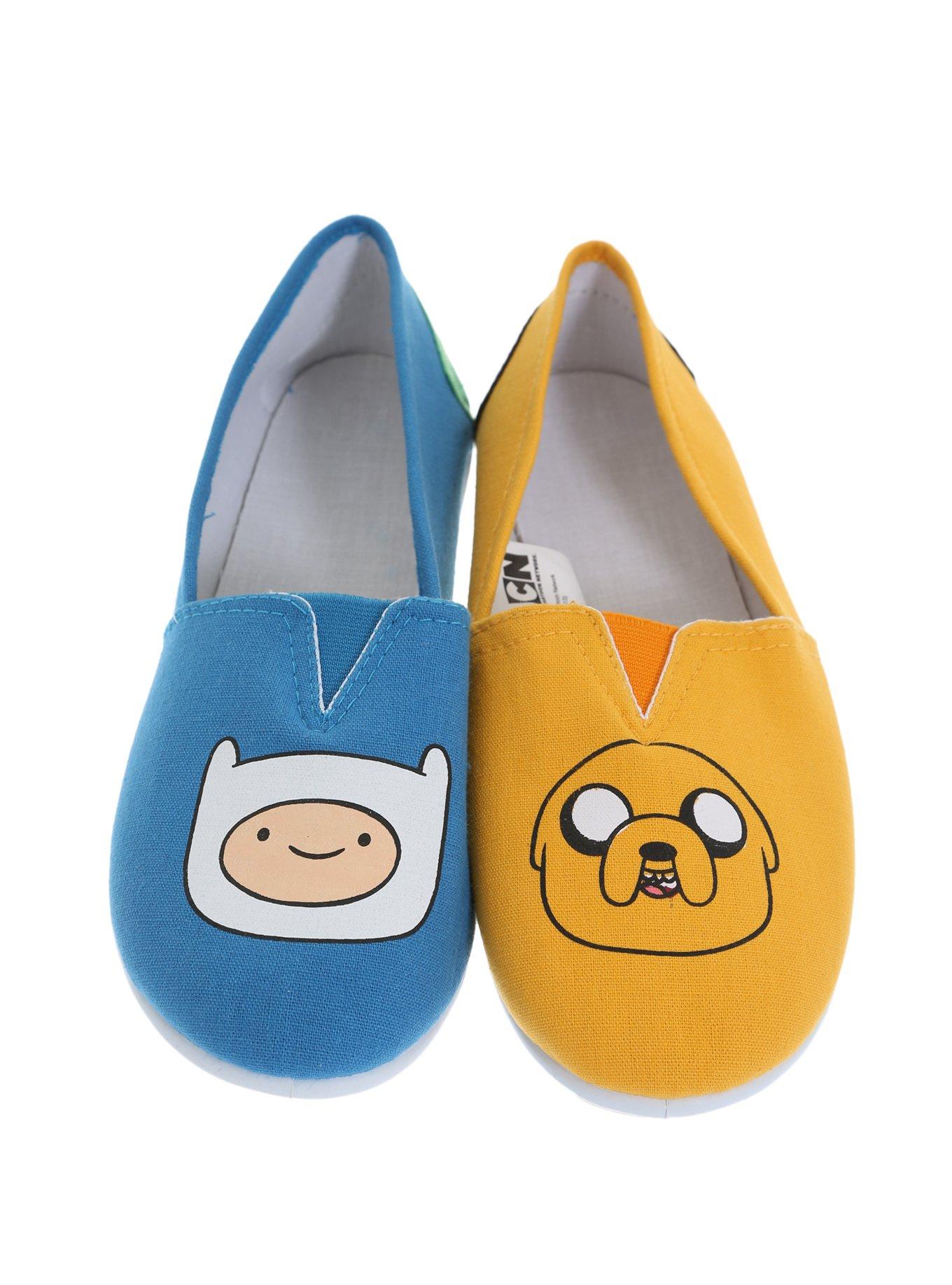 Adventure Time Finn & Jake Slip-On Shoes, , alternate