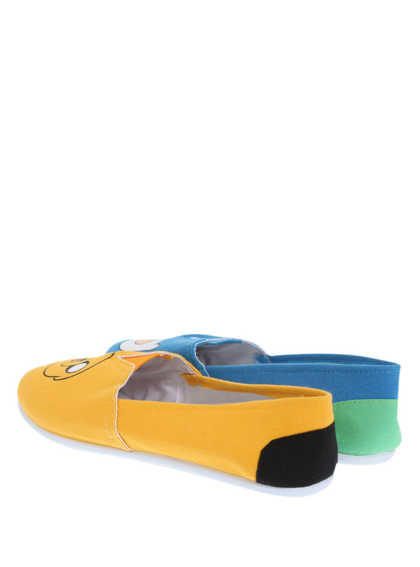 Adventure Time Finn & Jake Slip-On Shoes, , alternate