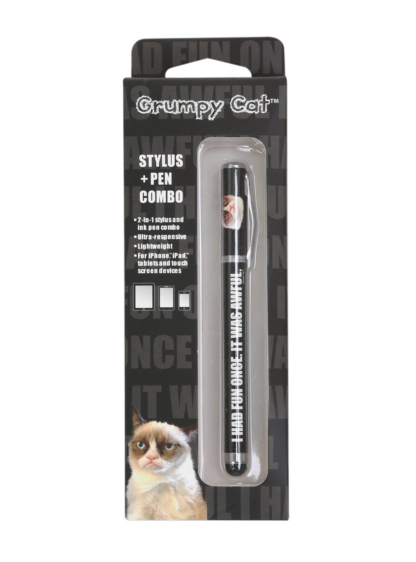 Grumpy Cat Stylus & Pen Combo, , alternate
