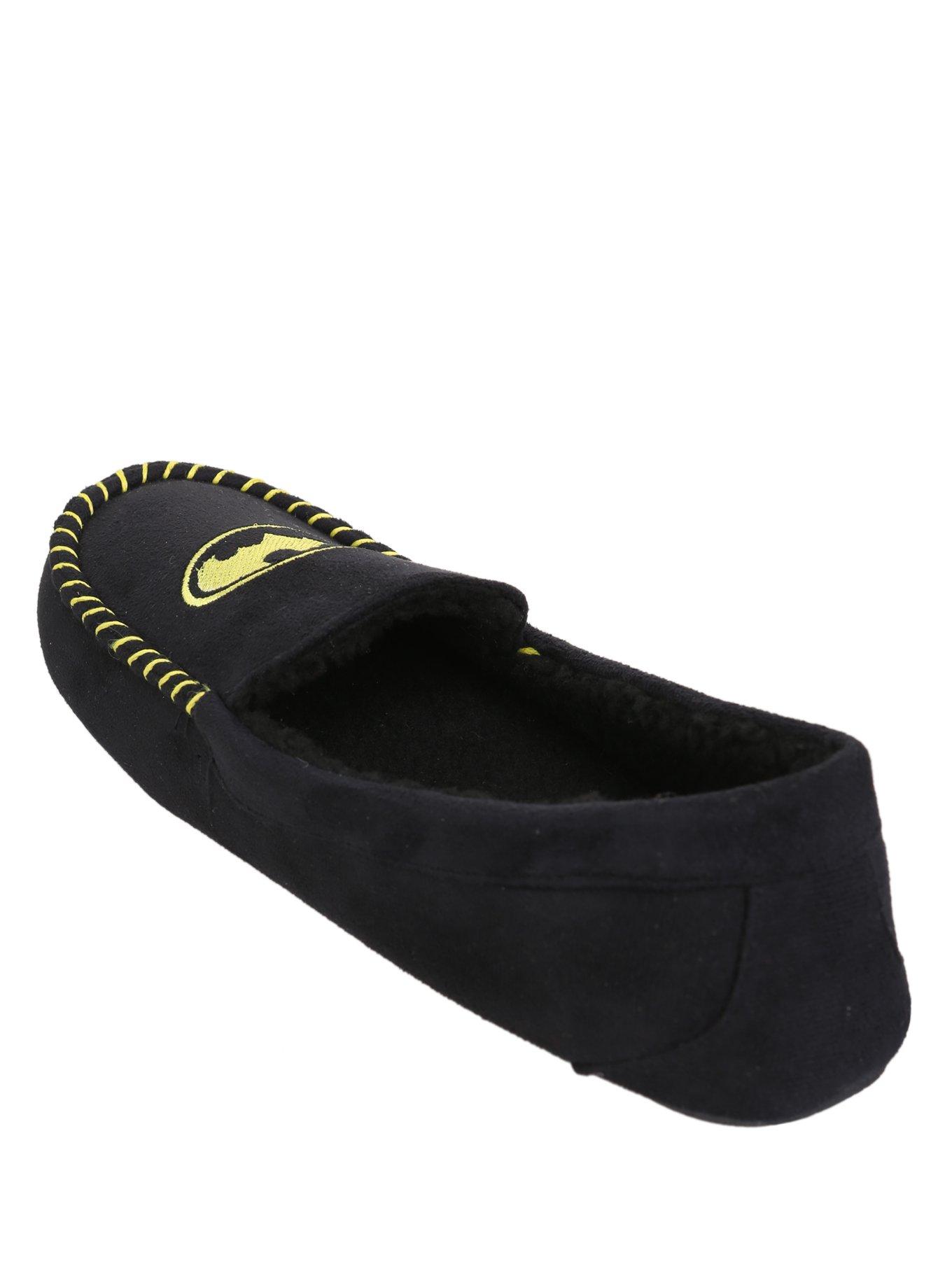 DC Comics Batman Guys Moccasin Slippers, , alternate