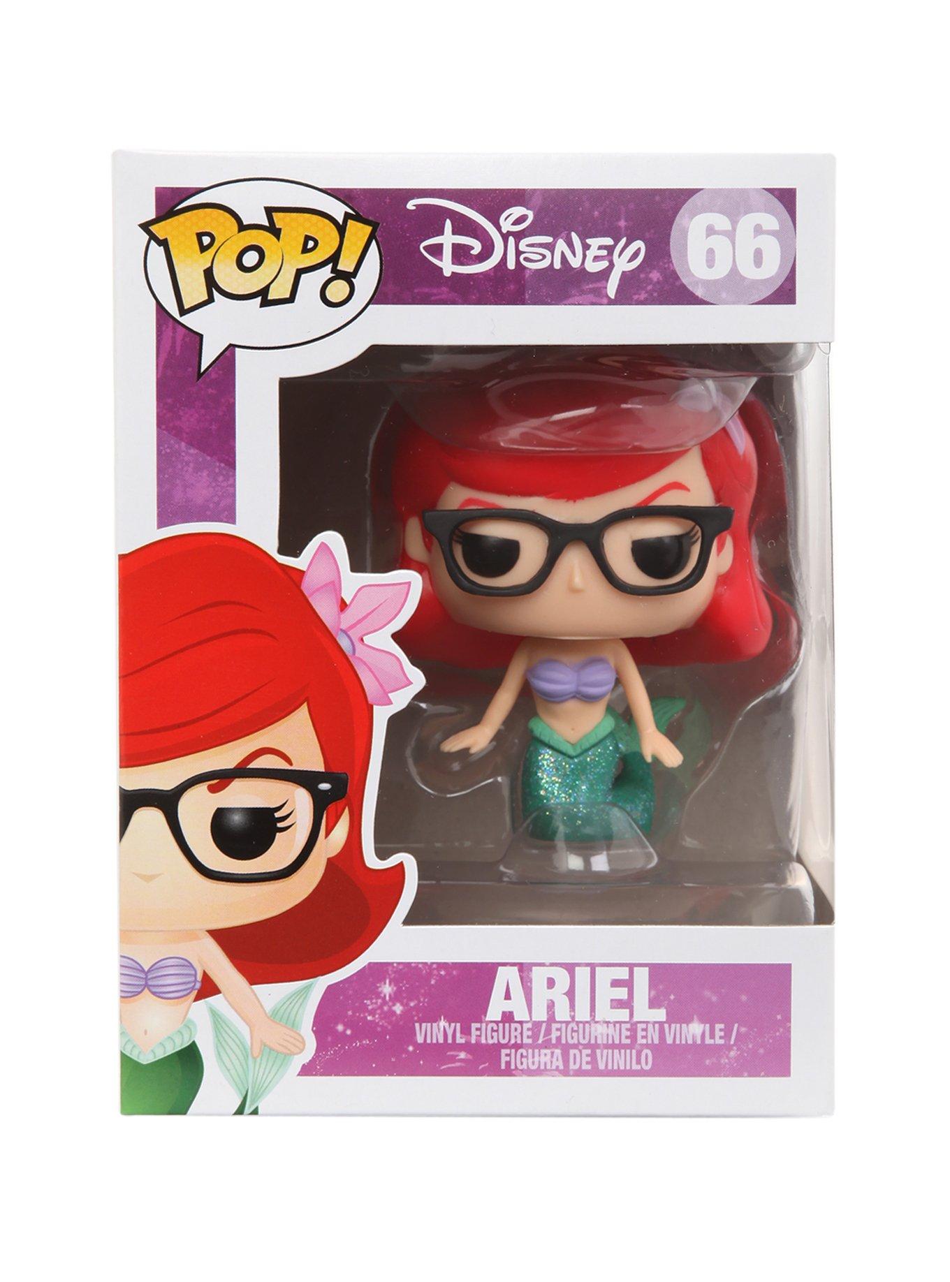 Disney Pop! The Little Mermaid Nerd Ariel Vinyl Figure, , alternate
