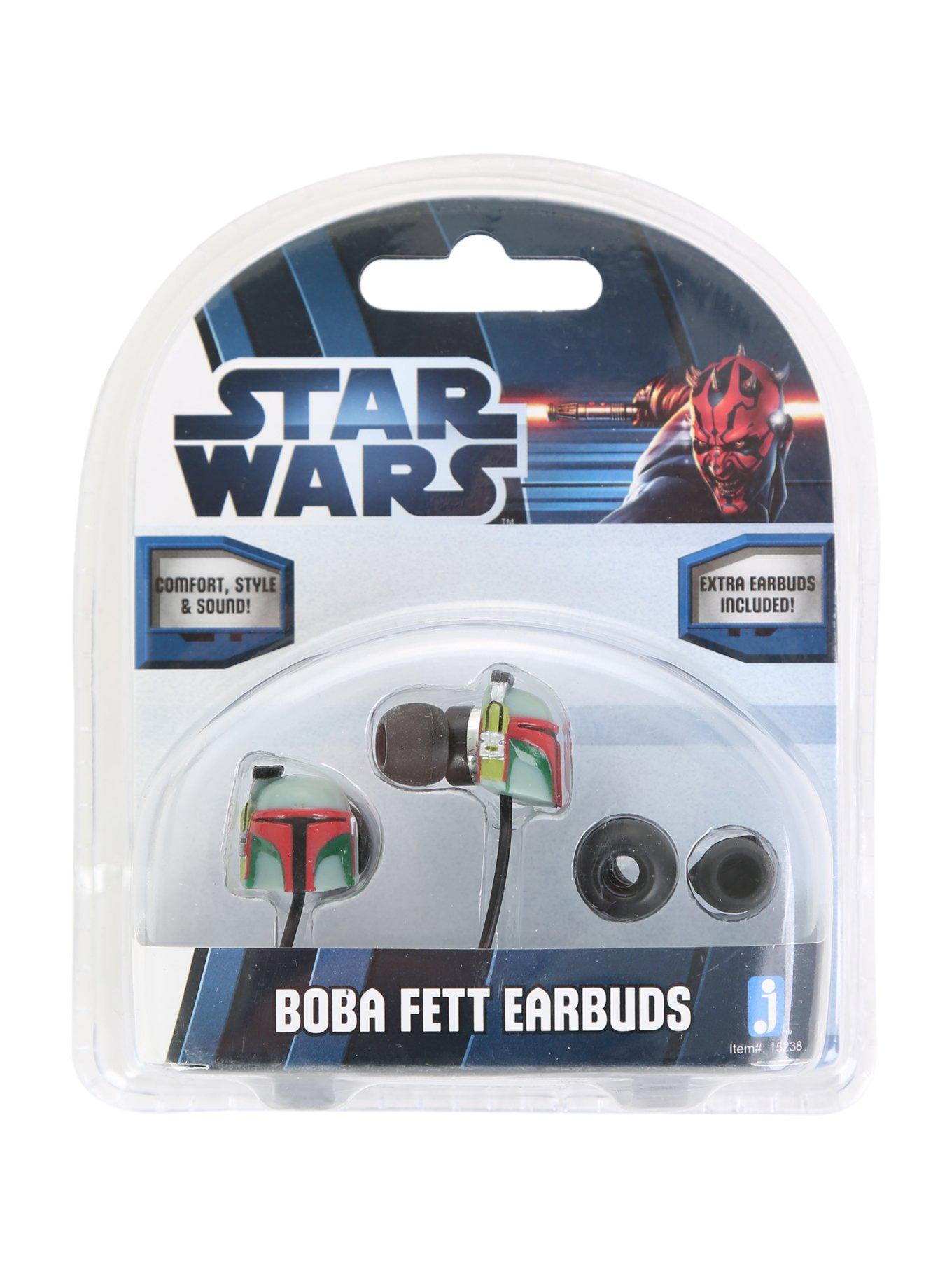 Star Wars Boba Fett Earbuds, , alternate
