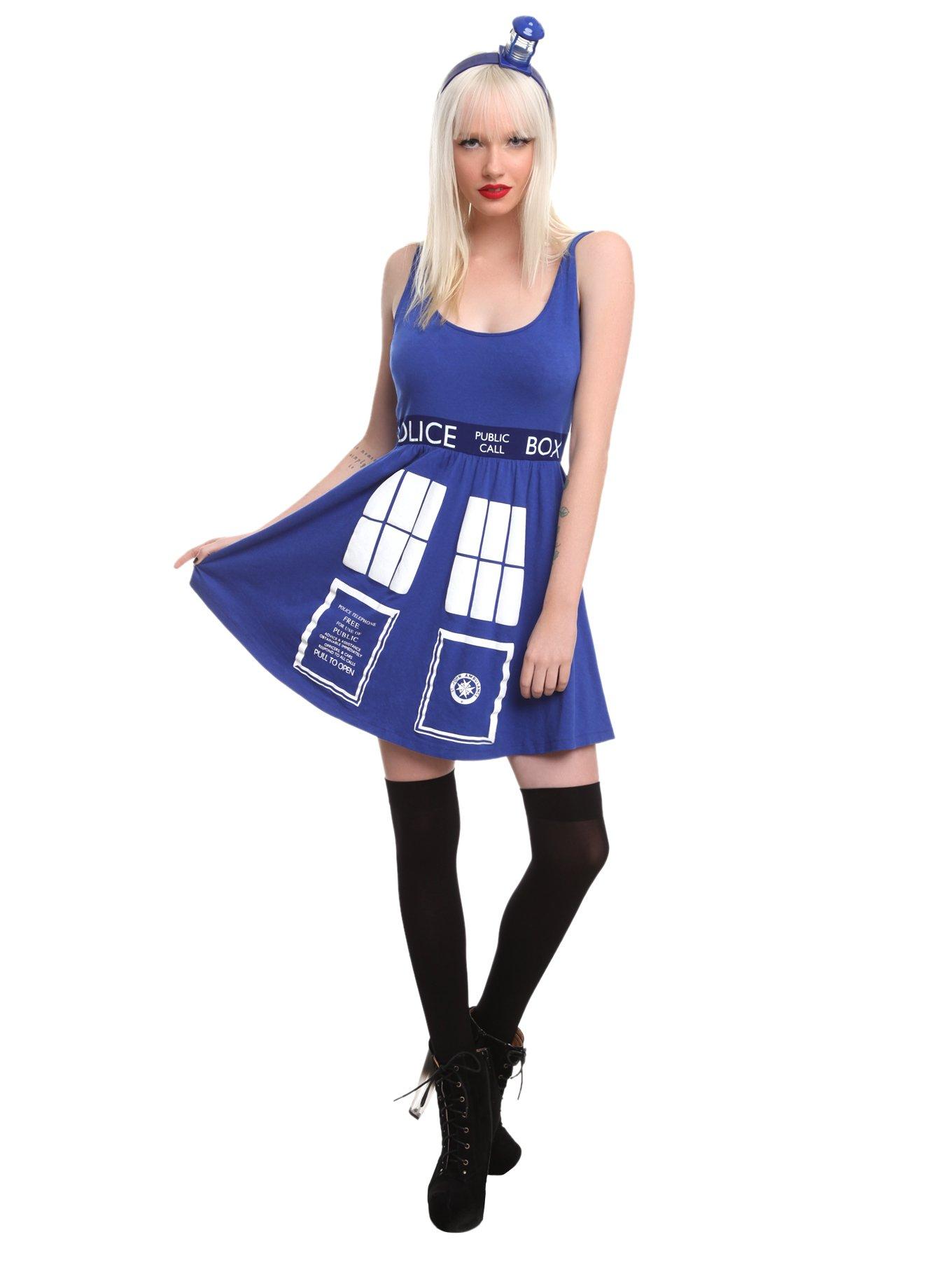 Doctor Who Her Universe TARDIS Costume Dress, , alternate