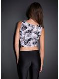 See You Monday Skull Crop Top, , alternate