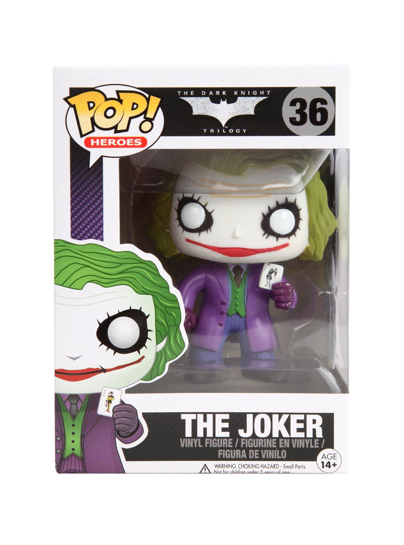 Funko DC Comics Pop! Heroes The Dark Knight Trilogy The Joker Vinyl Figure, , alternate